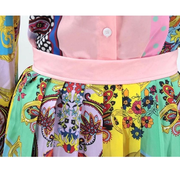 Gorgeous Vintage Button Down Skirt Set - Picture 3 of 7